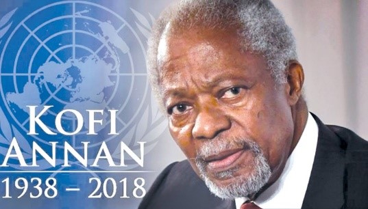 Tổng thư ký LHQ Kofi Annan nói: “Chúng ta  cần lãnh đạo can đảm, có tầm nhìn, sẵn sàng hành động và hiểu họ cần làm việc với những người khác”